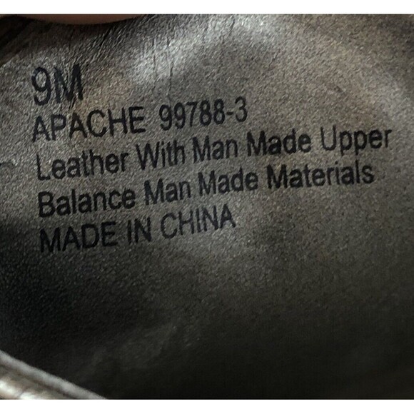 Zodiac Apache Women's Khaki Leather Slip On Adjustable Thong Sandals Size US 9M - Picture 8 of 8